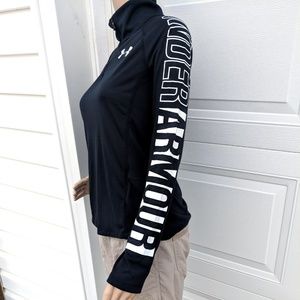 Under Armour YLG loose pullover 1/4 zip heatgear